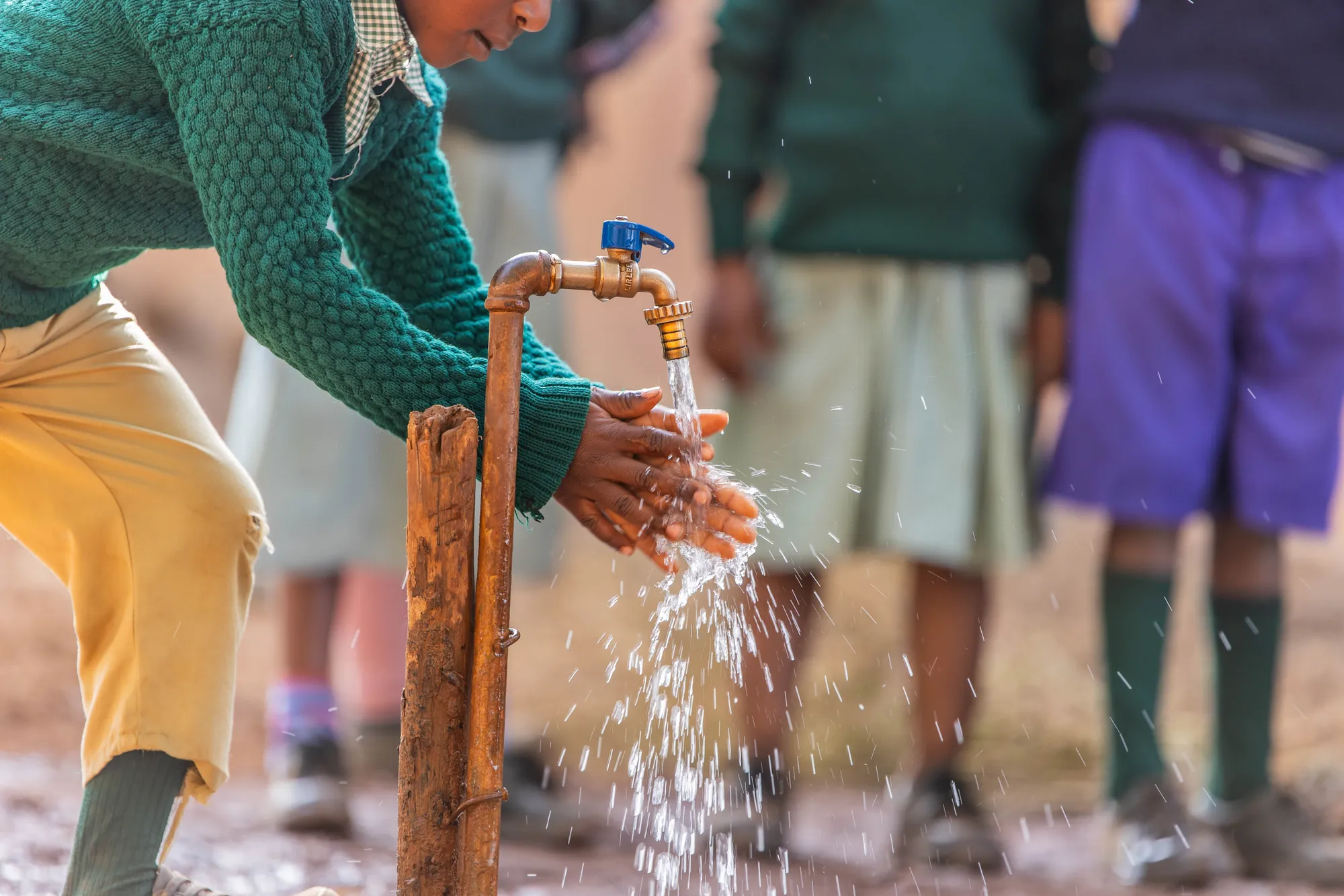 Children in a classroom